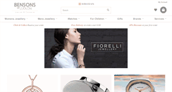 Desktop Screenshot of bensonsofludlow.co.uk